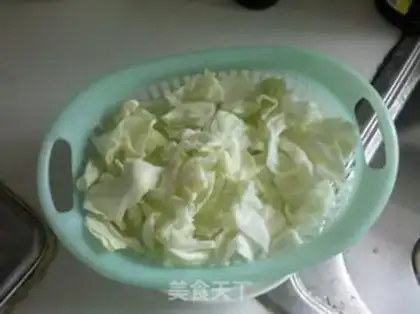 Make The cabbage and the liver step 2