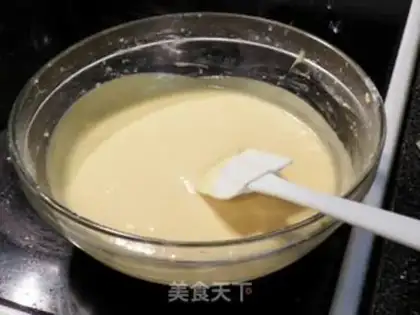 Make Wine heart chocolate Madeleine step 5