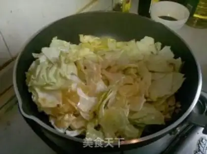 Make The cabbage and the liver step 6