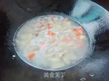 Make Chicken-legged potato curry step 4