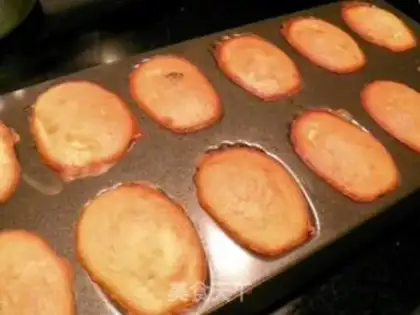 Make Wine heart chocolate Madeleine step 11
