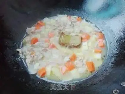 Make Chicken-legged potato curry step 5