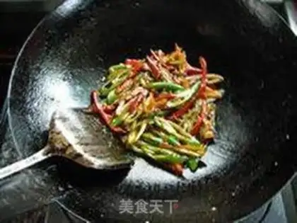 Make Bean petals for fish step 9