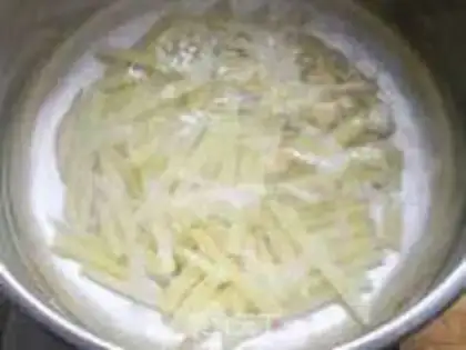 Make Homemade fries step 2
