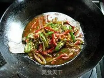 Make Bean petals for fish step 10