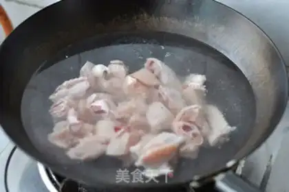 Make Chicken with mushrooms step 1