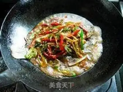 Make Bean petals for fish step 11