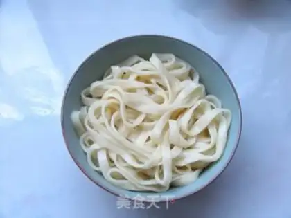 Make Twin mushroom noodles step 10