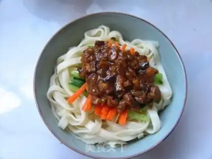 Make Twin mushroom noodles step 11