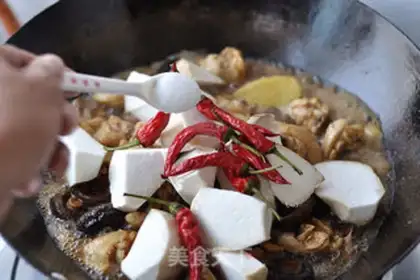 Make Chicken with mushrooms step 6