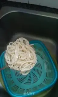 Make Ham noodles step 7