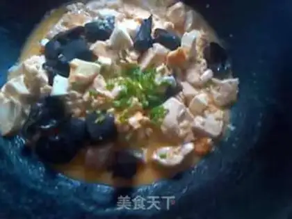 Make Blackwood, salted eggs, tofu step 3