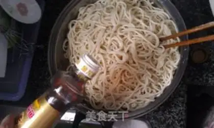 Make Ham noodles step 9
