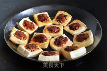Make Tofu is evaporated with mushrooms step 8