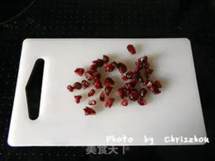 Make Cranberry cookies step 1