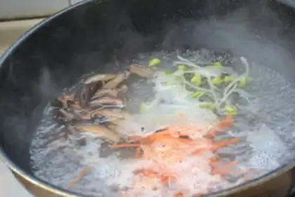 Make Tea mushrooms, willows step 5