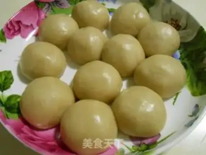 Make White bean mooncake step 1