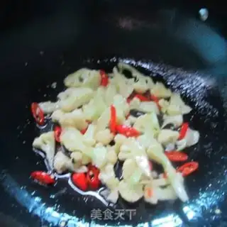 Make Sausage cut flowers step 5