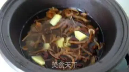 Make Dragonbone tea and mushroom soup step 6