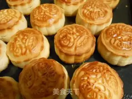Make White bean mooncake step 6