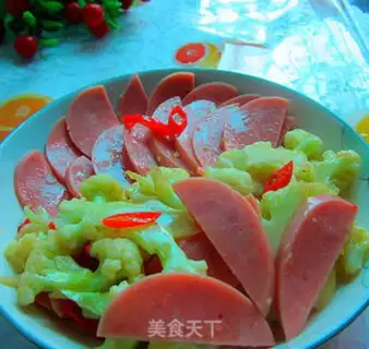 Make Sausage cut flowers step 10