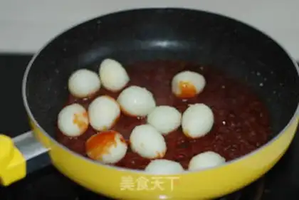 Make Jealousy quail eggs step 4