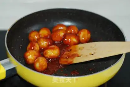 Make Jealousy quail eggs step 5