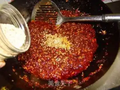 Make Pepper oil step 6