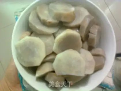 Make Potato fried pig oil step 3