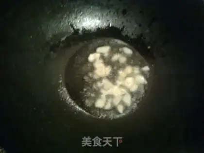 Make Potato fried pig oil step 4
