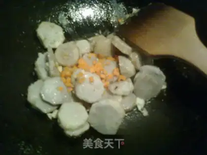 Make Potato fried pig oil step 6