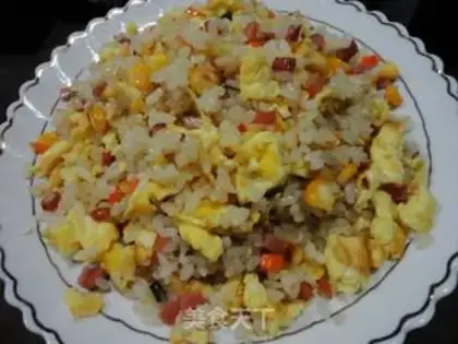 Make Tasty egg fried rice step 7