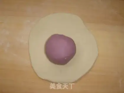 Make Purple bouquets step 5