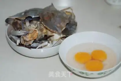 Make Fried crabs step 1