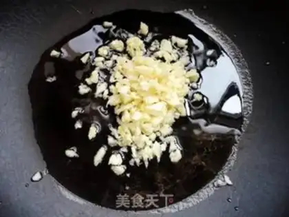 Make Garlic orchids step 5