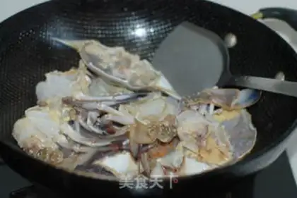 Make Fried crabs step 3