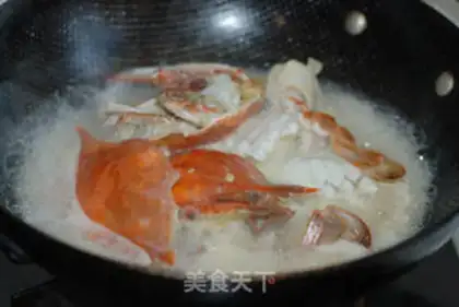Make Fried crabs step 4