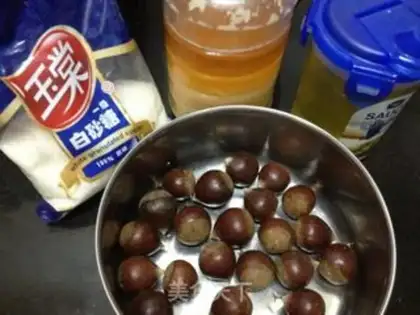 Make Sugar roasted chestnuts step 0