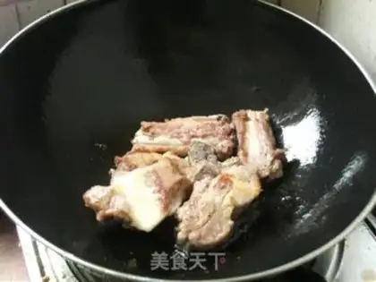 Make Sweet lemon sour ribs step 3