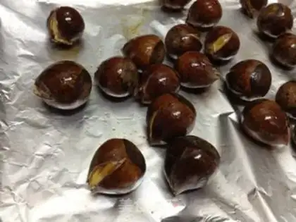 Make Sugar roasted chestnuts step 5