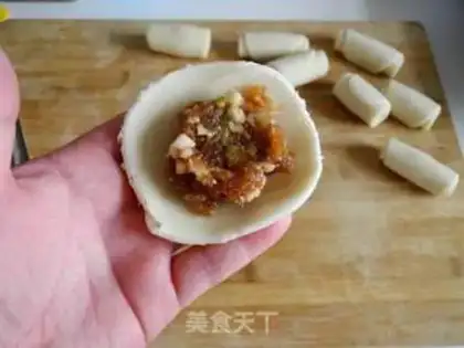 Make Sioux meat mooncake step 20