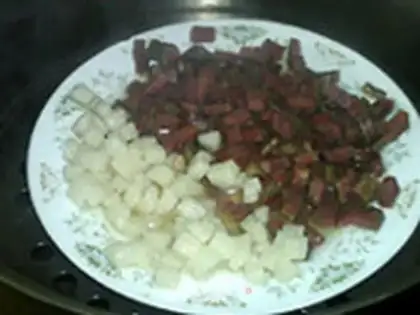 Make Sioux ham step 2