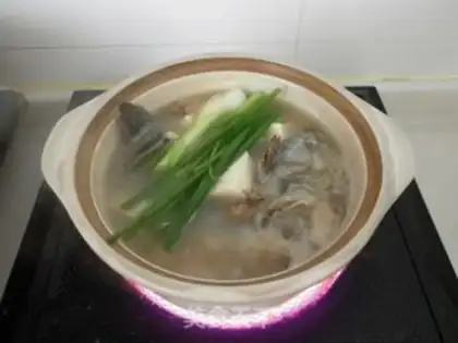 Make Crab tiger stew, tofu step 7