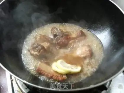 Make Sweet lemon sour ribs step 6