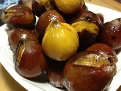 Make Sugar roasted chestnuts step 8