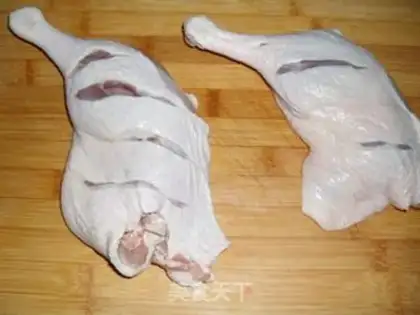 Make Duck leg step 0