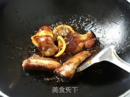 Make Sweet lemon sour ribs step 7