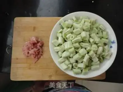 Make Meat and beans step 1