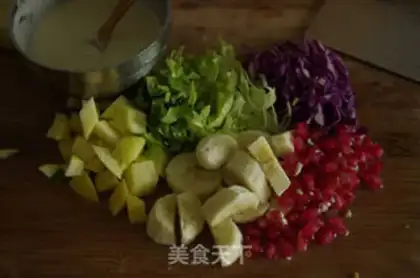 Make Homemade salad sauce step 2