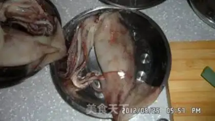 Make Oily squid step 0